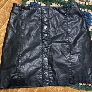 Free people mini skirt